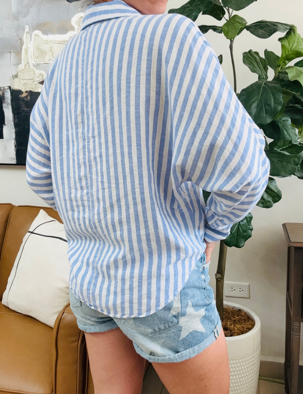 Oversized button down shirt (Size S/M)