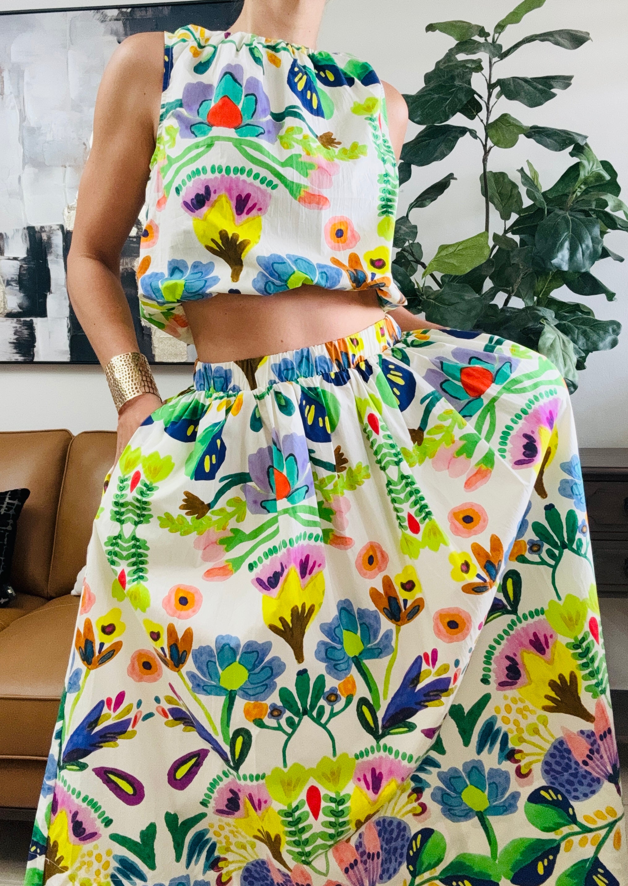 Rio Style Skirt Set by Philosophy (Size M)