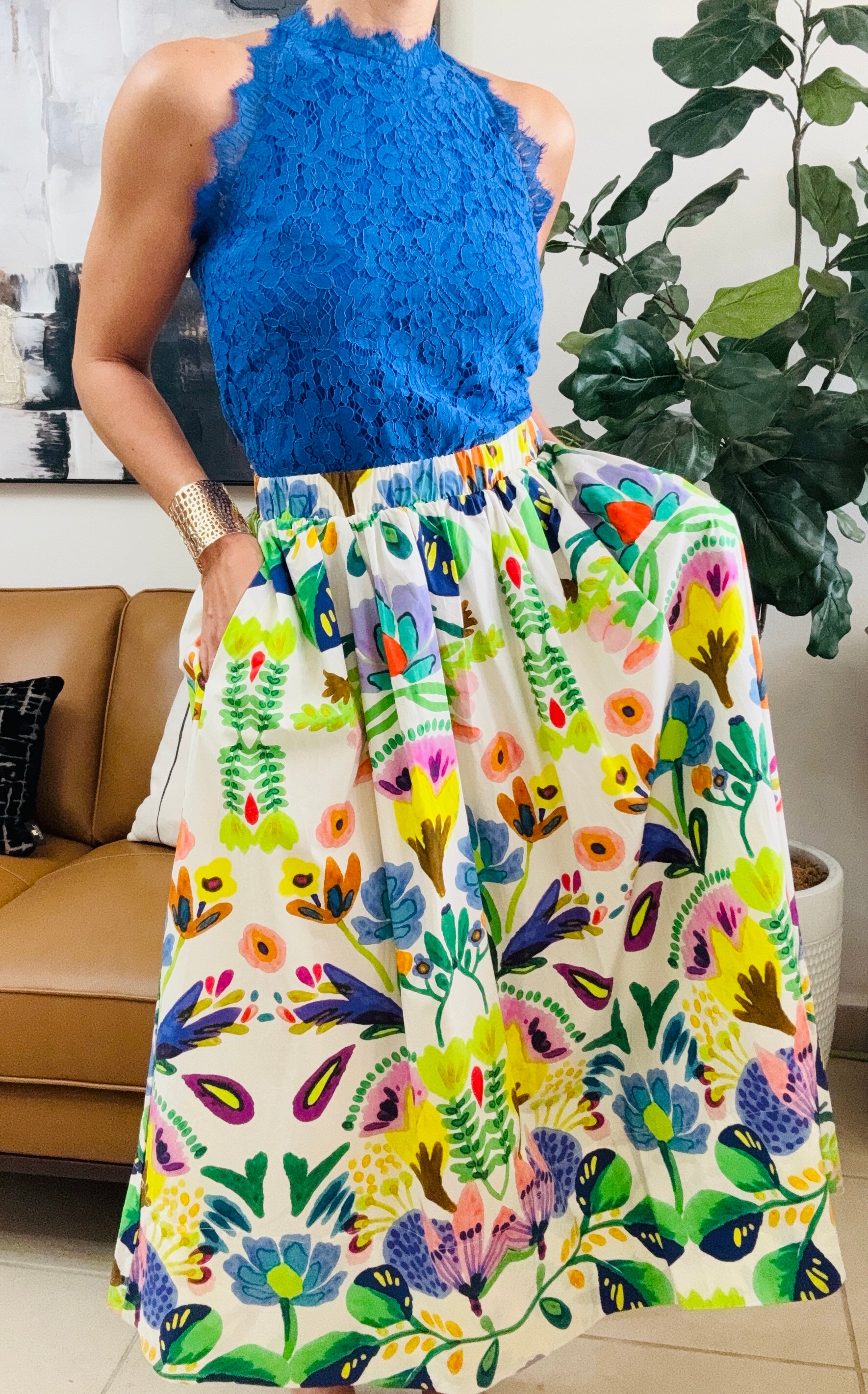 Rio Style Skirt Set by Philosophy (Size M)