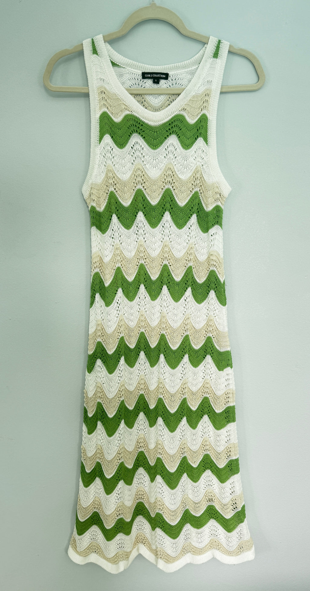 Crochet Dress/Cover Up by Club Z (Size S)