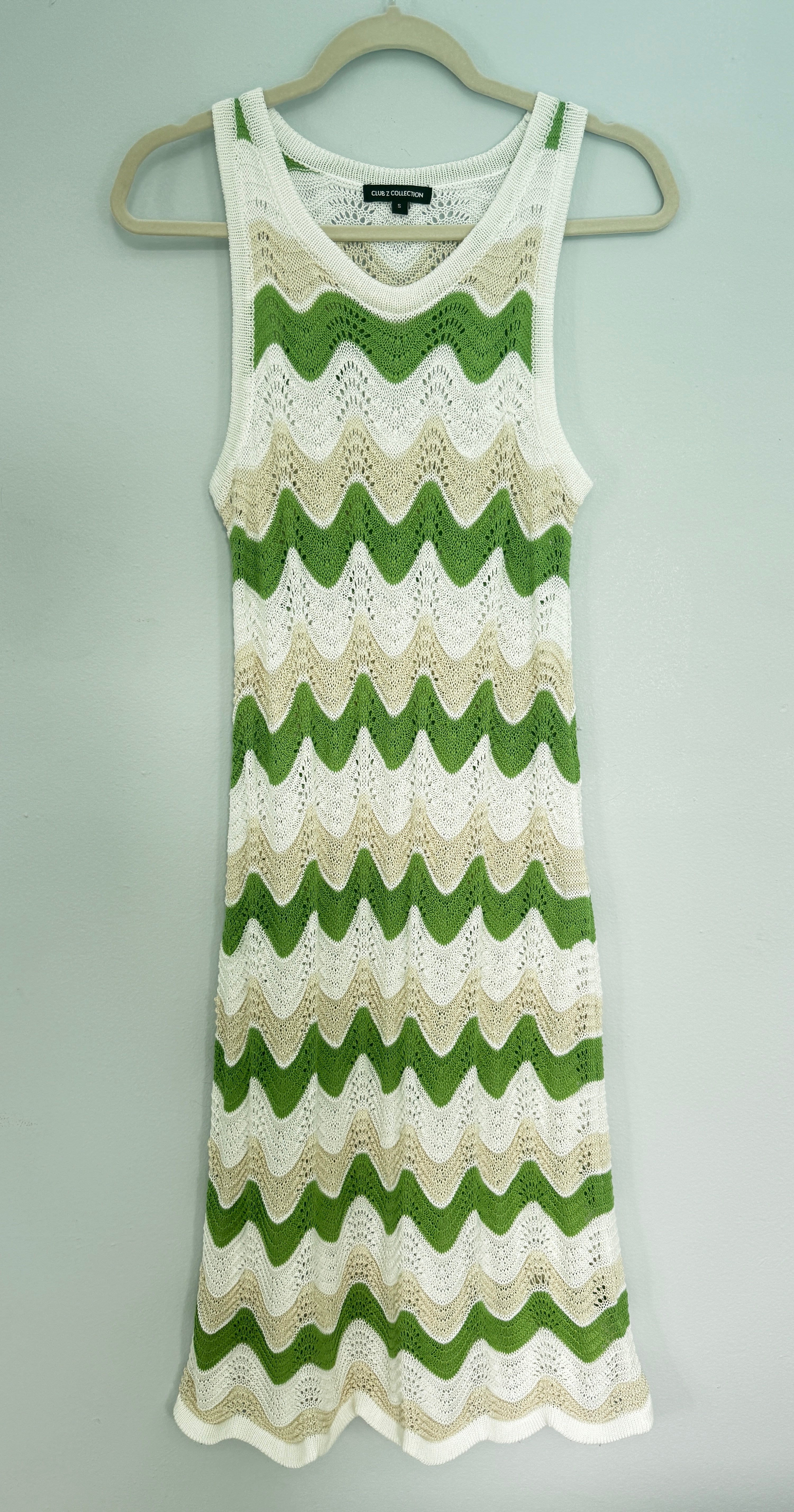 Crochet Dress/Cover Up by Club Z (Size S)