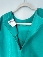 Suede Shift Vintage Dress (Size M)