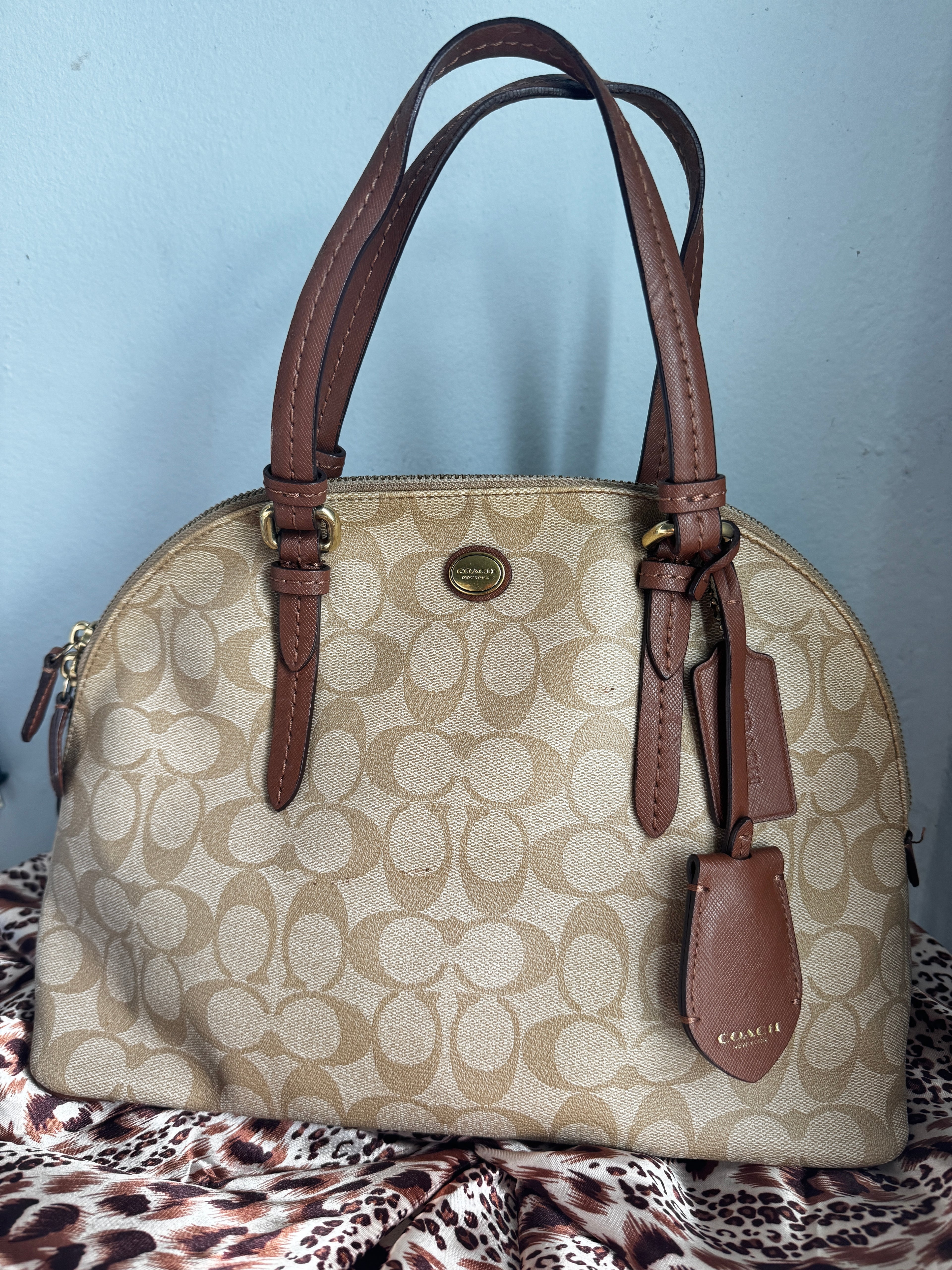 Coach Peyton Satchel Original(fair condition)