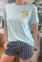 Amalfi Coast Style T Shirt (Size L)(Also fits S,M)