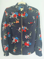 Front Zippered Blouse by Michael Kors (Size S)