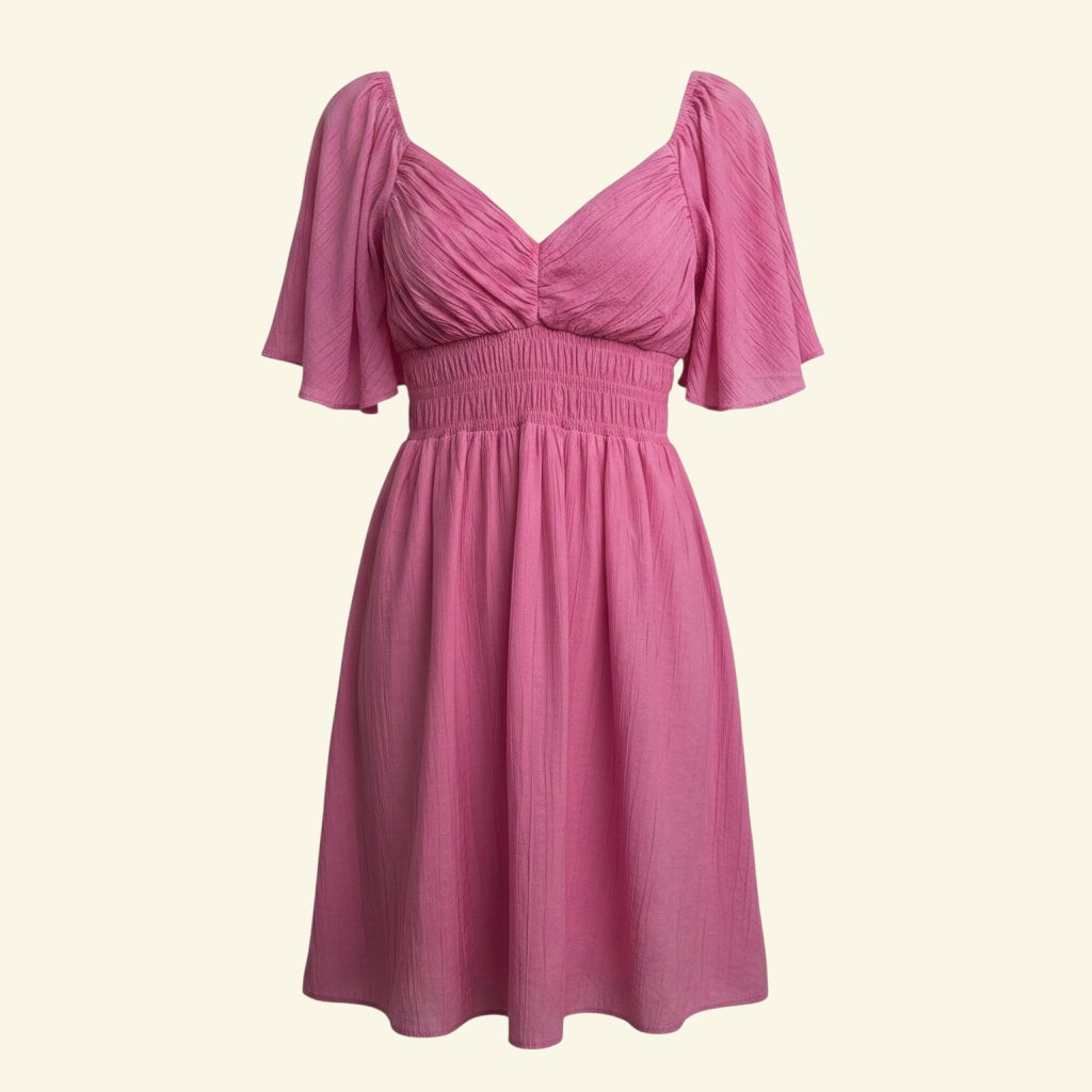 Flared sleeve mini dress by Abercrombie & Fitch (Size M)